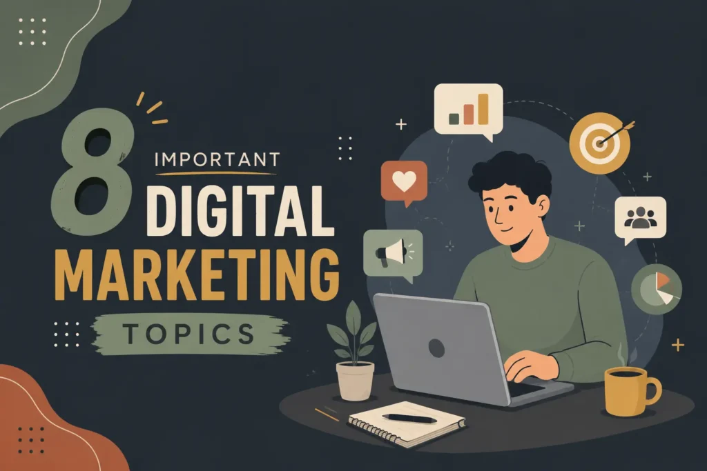Important Topics of Digital Marketing